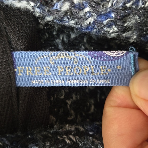 FREE PEOPLE coat with peplum detail. Women's S - Picture 2 of 10